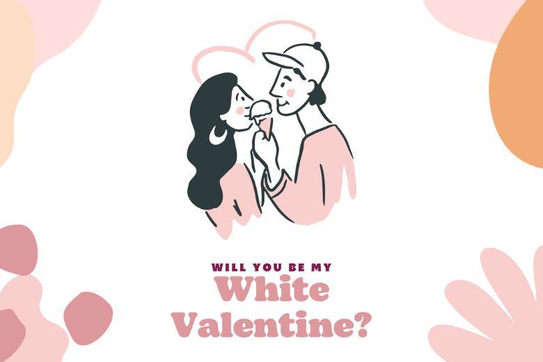 ảnh Valentine trắng