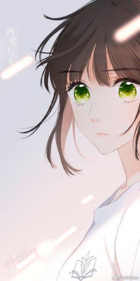 hình nền cô gái anime dễ thương
