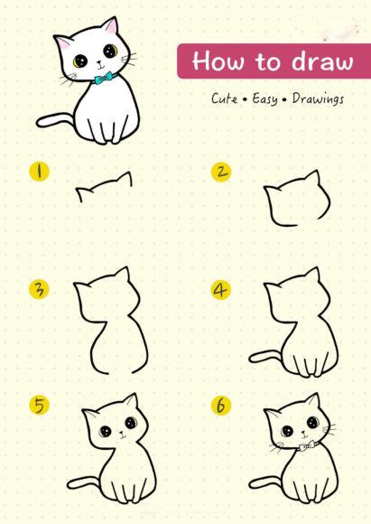 làm thế nào để vẽ một con mèo