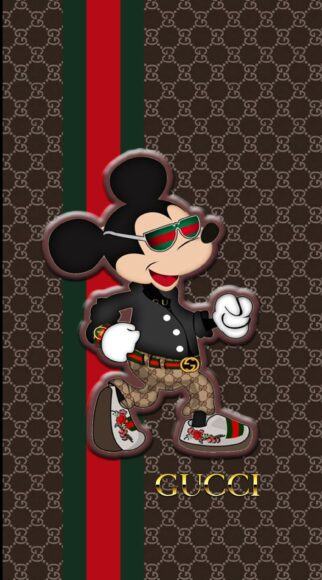 Hình nền Mickey Gucci