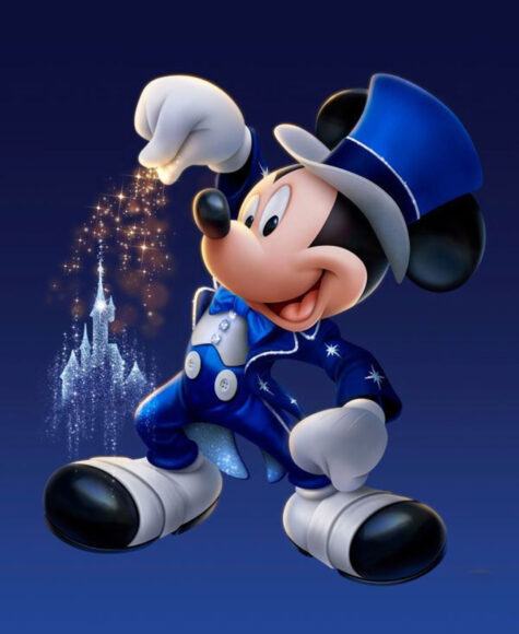 Chuột Mickey dễ thương và chiếc nón kỳ diệu