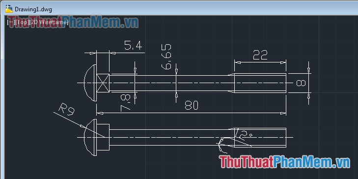 Chọn vị trí và đặt bản vẽ