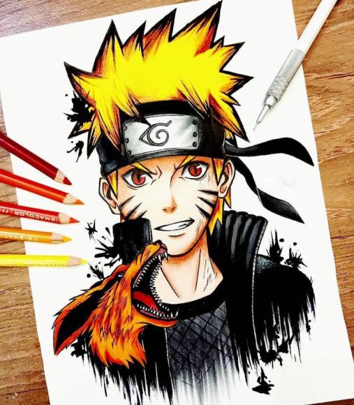 Những bức vẽ anime Naruto đẹp nhất