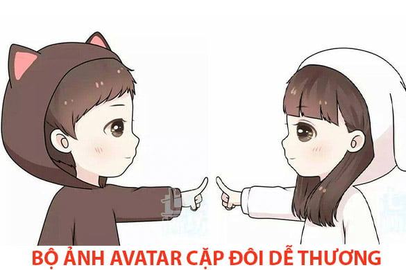 Avatar Đôi Cute ❤️️ Hình Ảnh Cặp Đôi 2 Người [Chu Chu Chụt] - Trung Tâm Đào  Tạo Việt Á