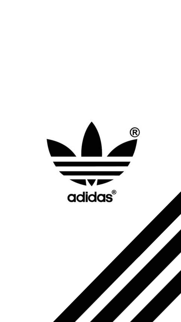 Hình ảnh đen trắng của adidas