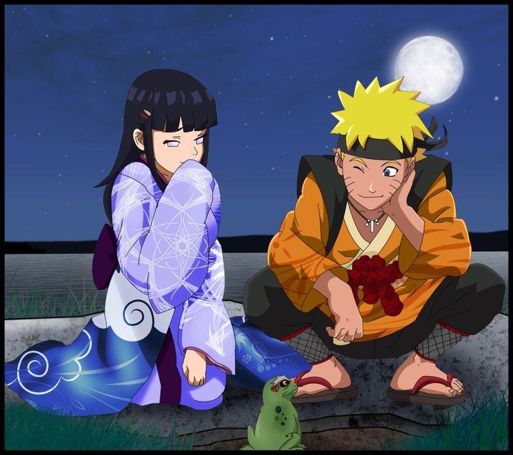 Hình ảnh dễ thương của naruto và hinata