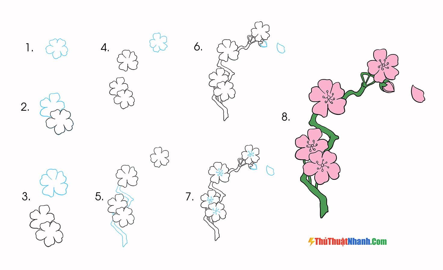 Cách vẽ hoa hướng dương  Dạy Vẽ