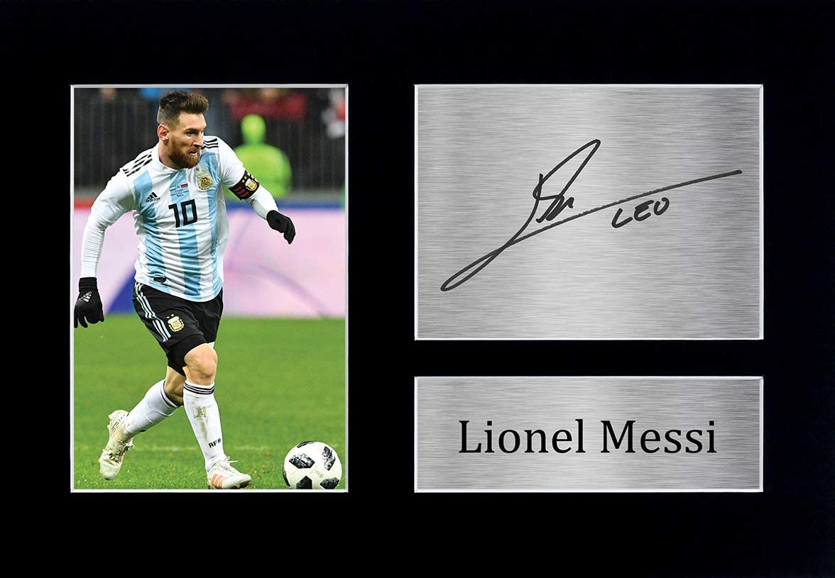 Có chữ ký của Lionel Messi