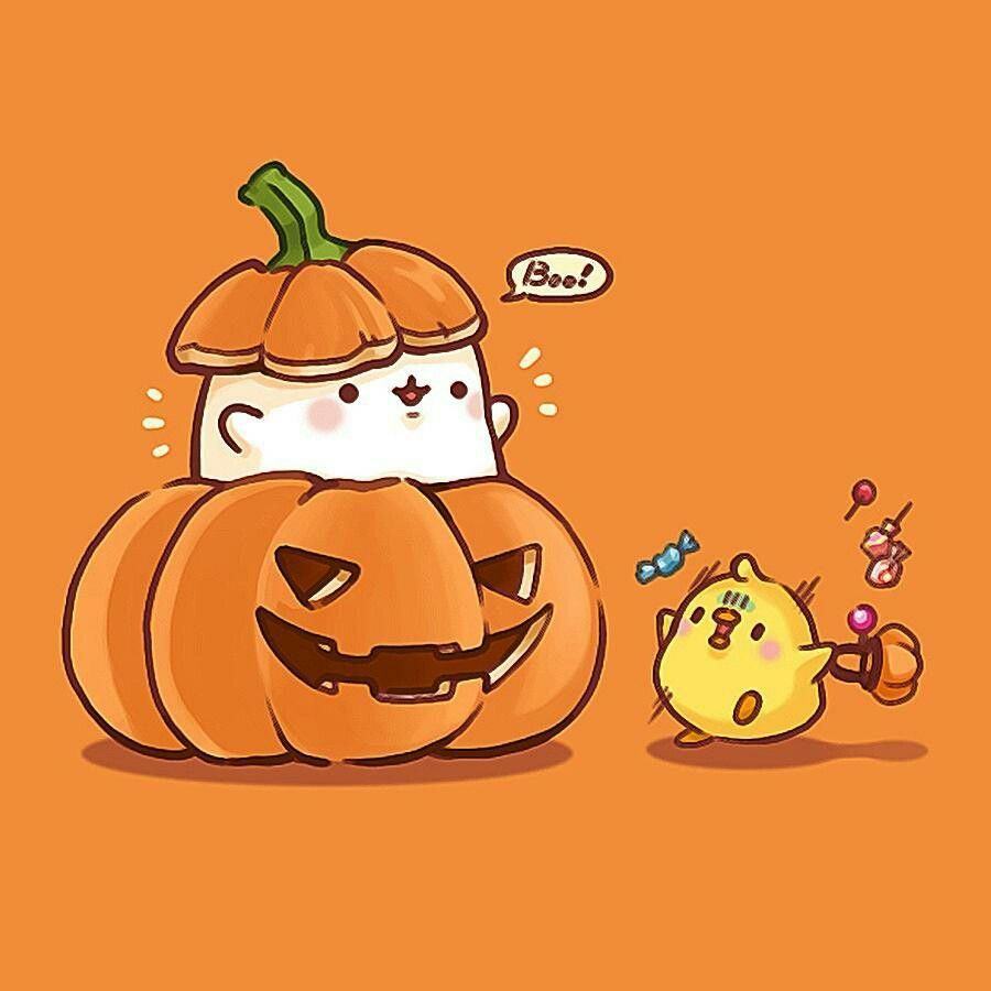 Những hình vẽ Halloween cực dễ thương