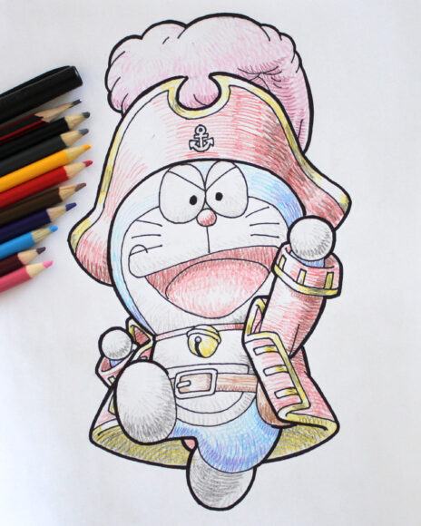 Bản Vẽ Doraemon Thực Tế