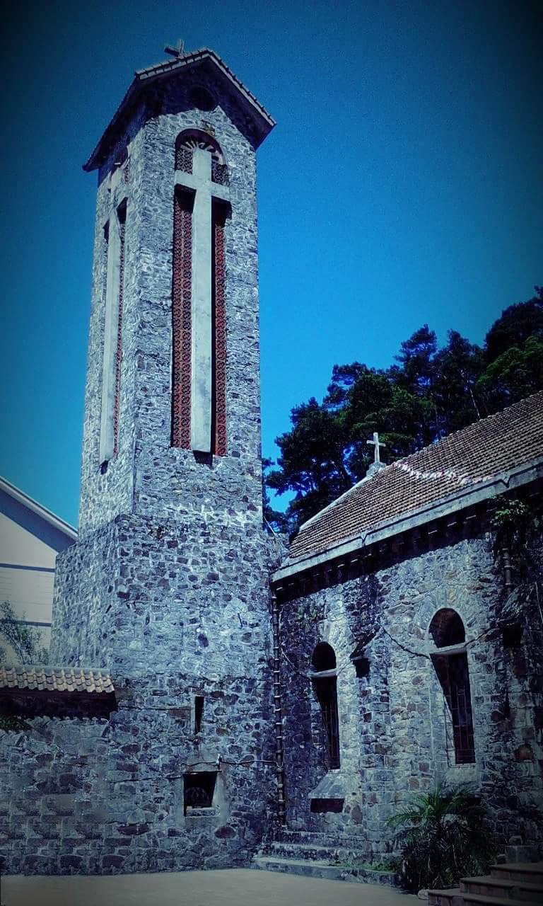 Hình ảnh nhà thờ đá Tam Đảo