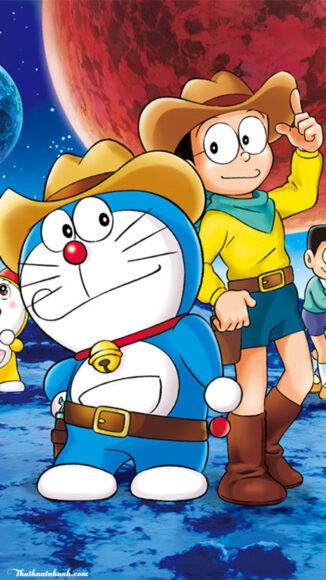 Hình ảnh đẹp về Nobita và Doraemon