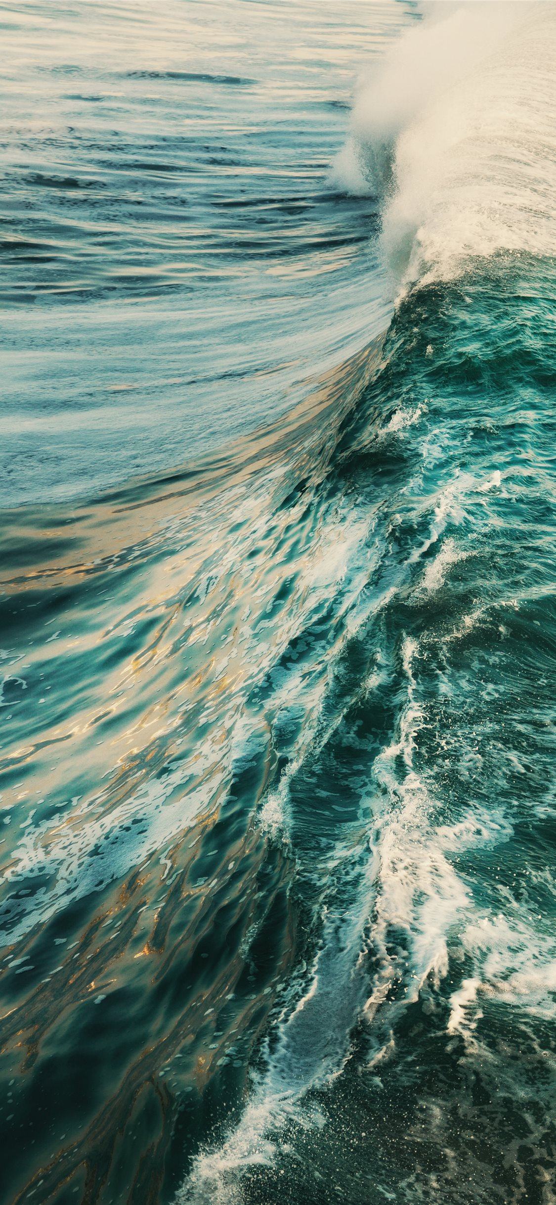 Hình nền sóng biển xanh