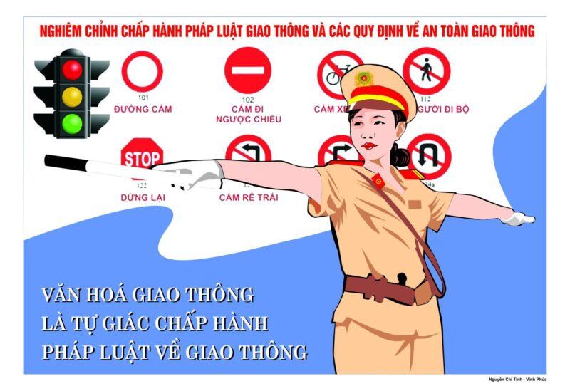 hình ảnh tuyên truyền an toàn giao thông