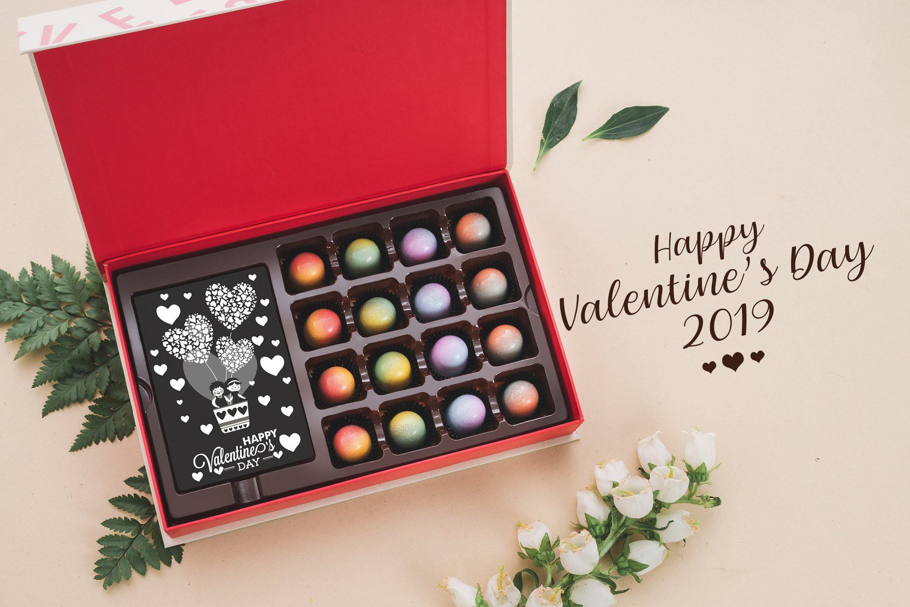 Hình ảnh hộp quà Socola Valentine độc ​​đáo và ấn tượng