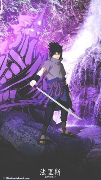 avatar của sasuke đẹp trai quá