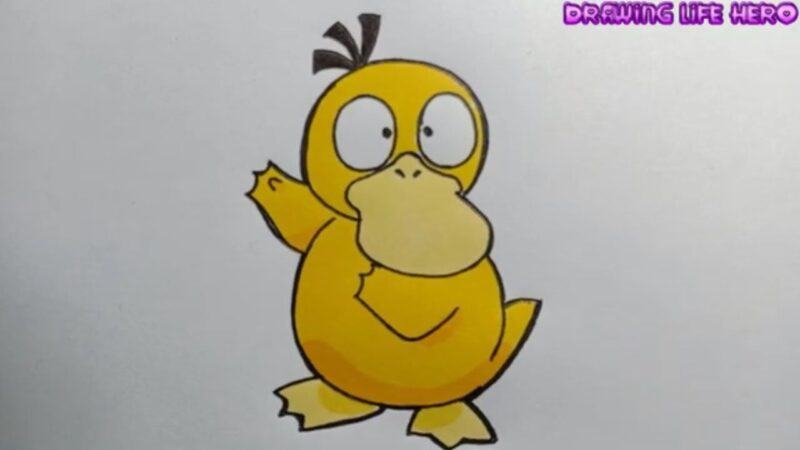 Vẽ Pokemon SpyDuck dễ thương