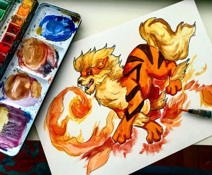 Hình ảnh Pokémon yêu tinh lửa đẹp nhất