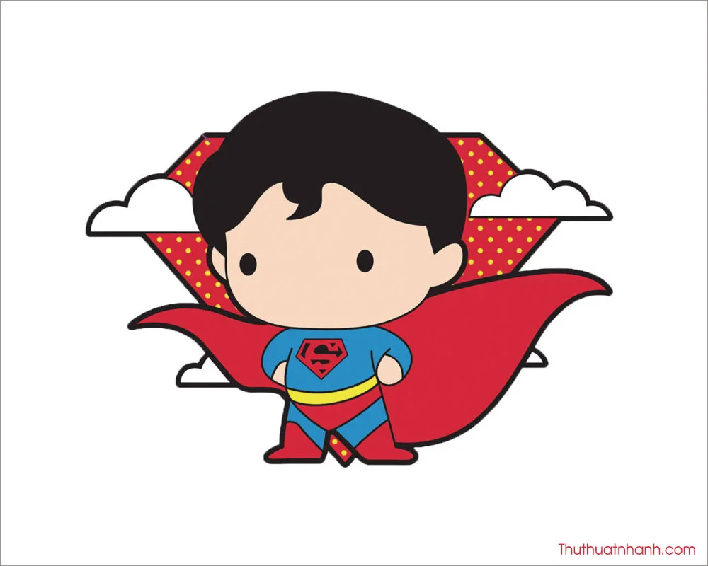 Hình ảnh chibi superman ngầu, cực đáng yêu cho fan DC - Trung Tâm ...
