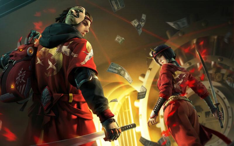 hình ảnh, hình nền free fire money heist