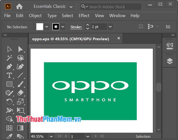 Logo Oppo cho Illustrator