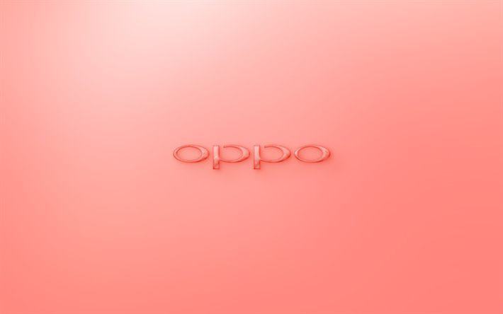 Logo Oppo màu hồng