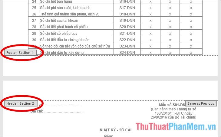 Văn bản gồm 2 phần 