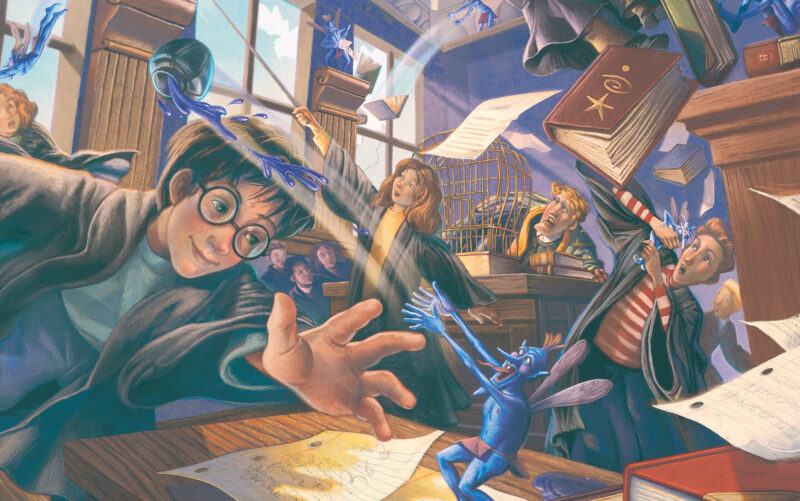 Hình ảnh Harry Potter và Quỷ xanh
