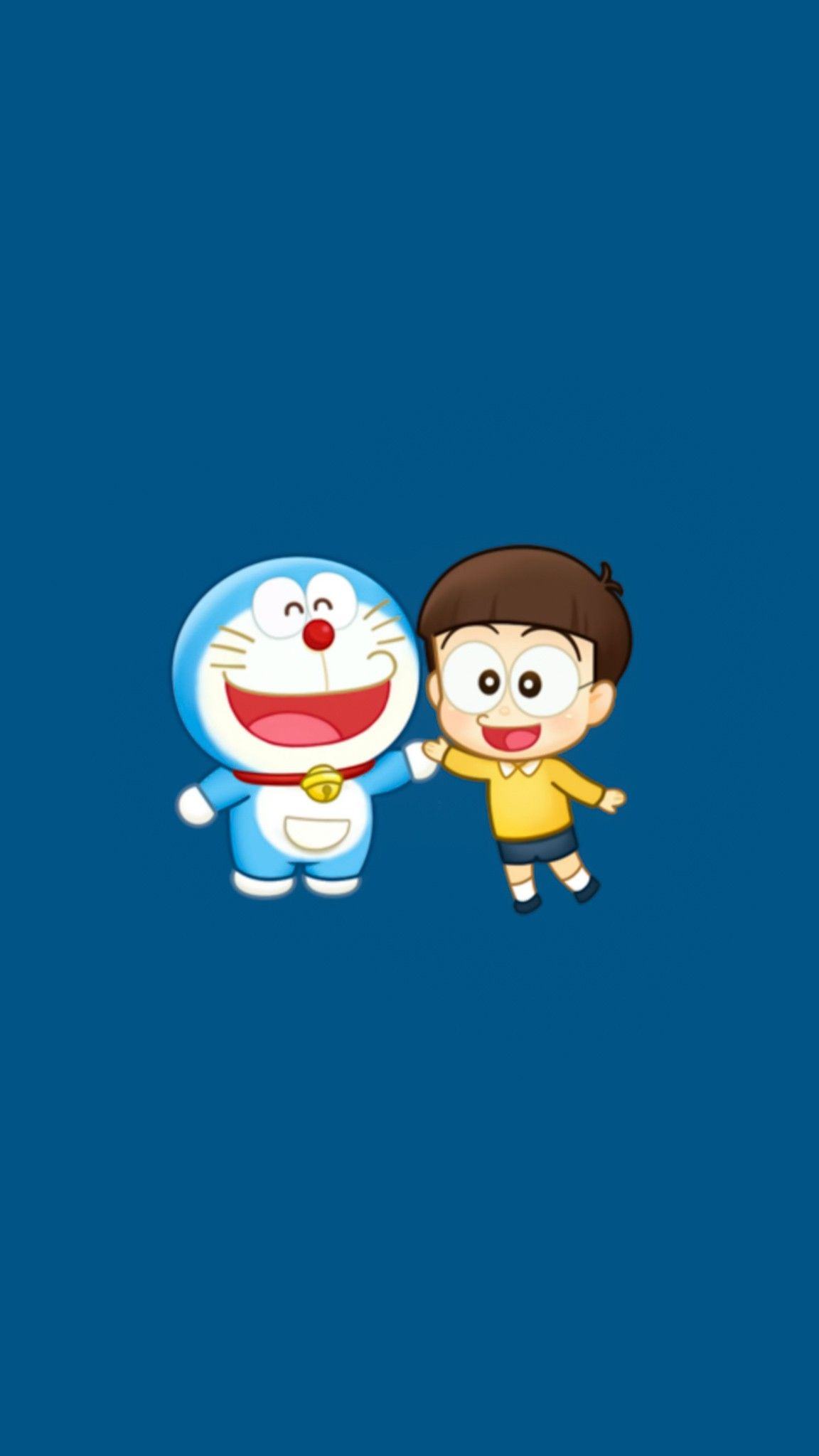 Hình nền chibi Doremon và Nobita dễ thương