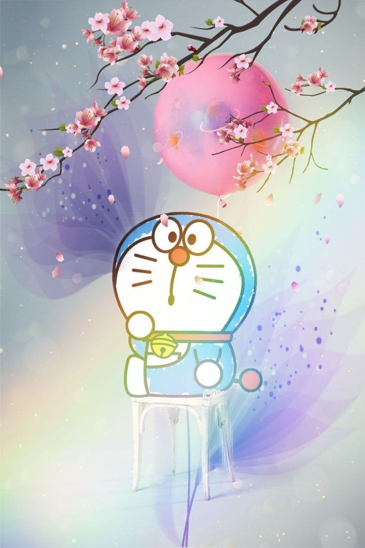 Hình nền điện thoại Doraemon dễ thương