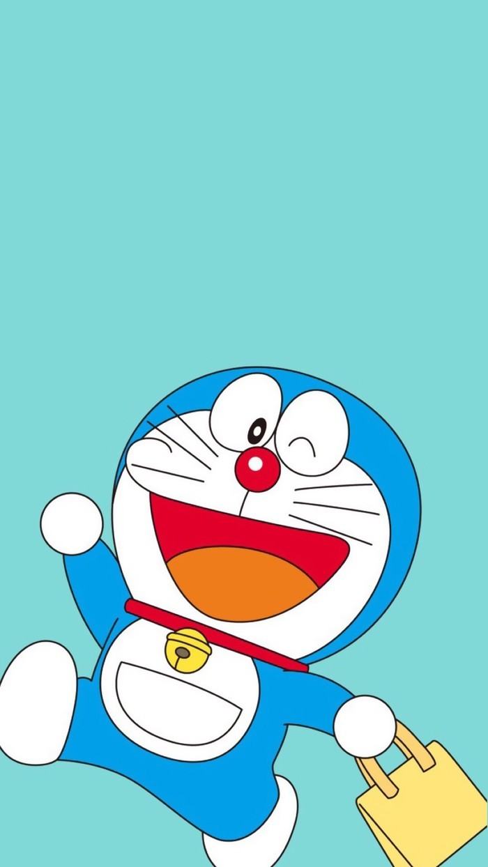 Hình nền điện thoại mèo máy Doraemon