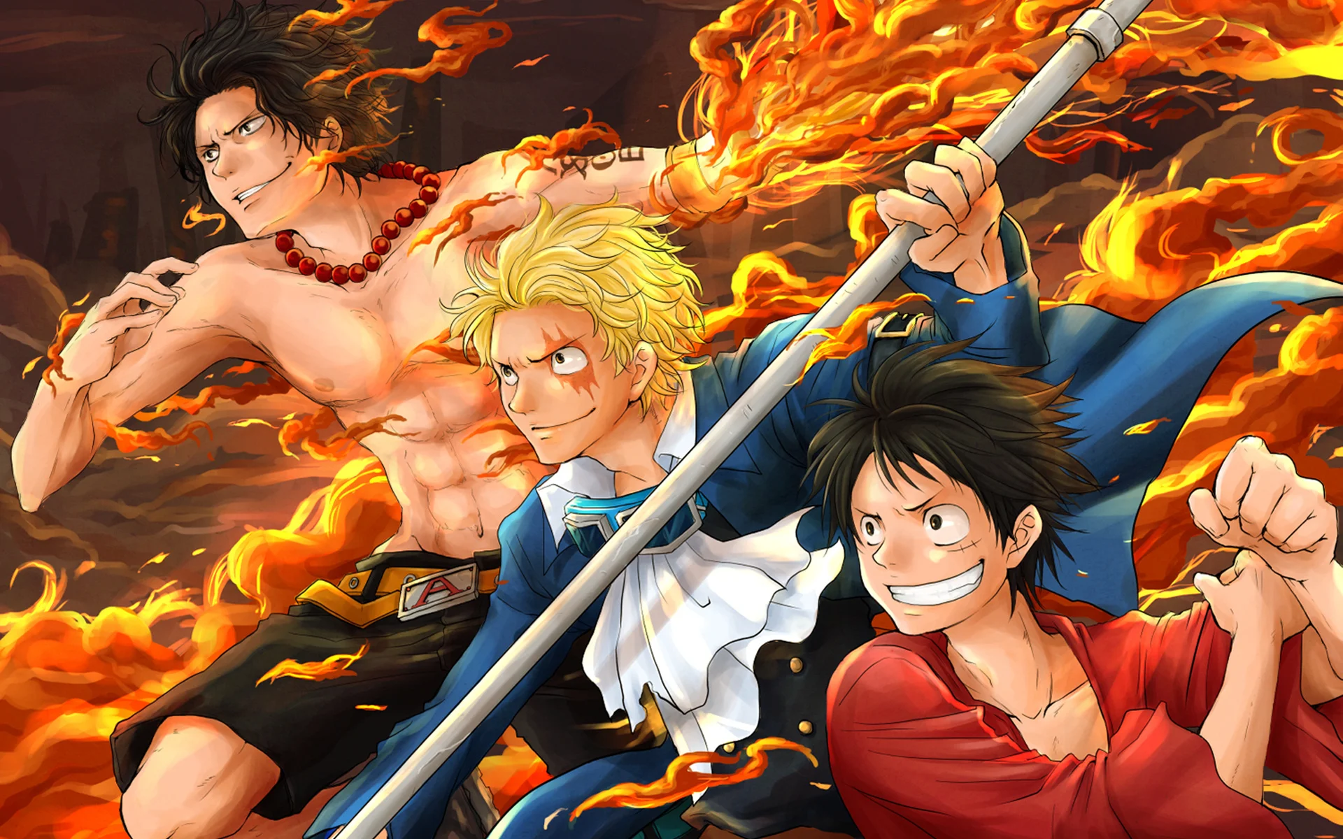 Hình nền One Piece 4K kinh điển cho anh em - Trung Tâm Đào Tạo Việt Á