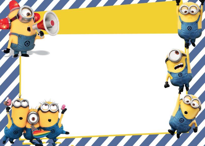 Hình nền powerpoint những chú minions tinh nghịch