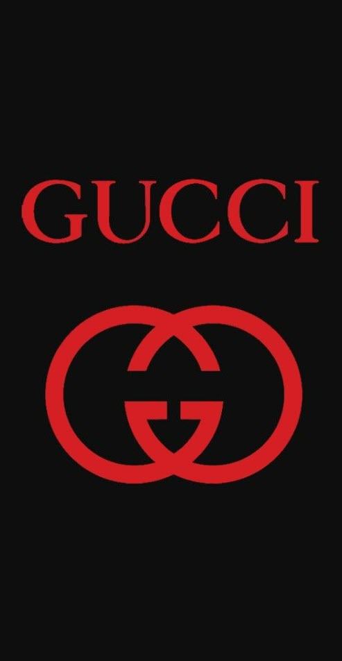 Ảnh Gucci đỏ đẹp trên nền đen