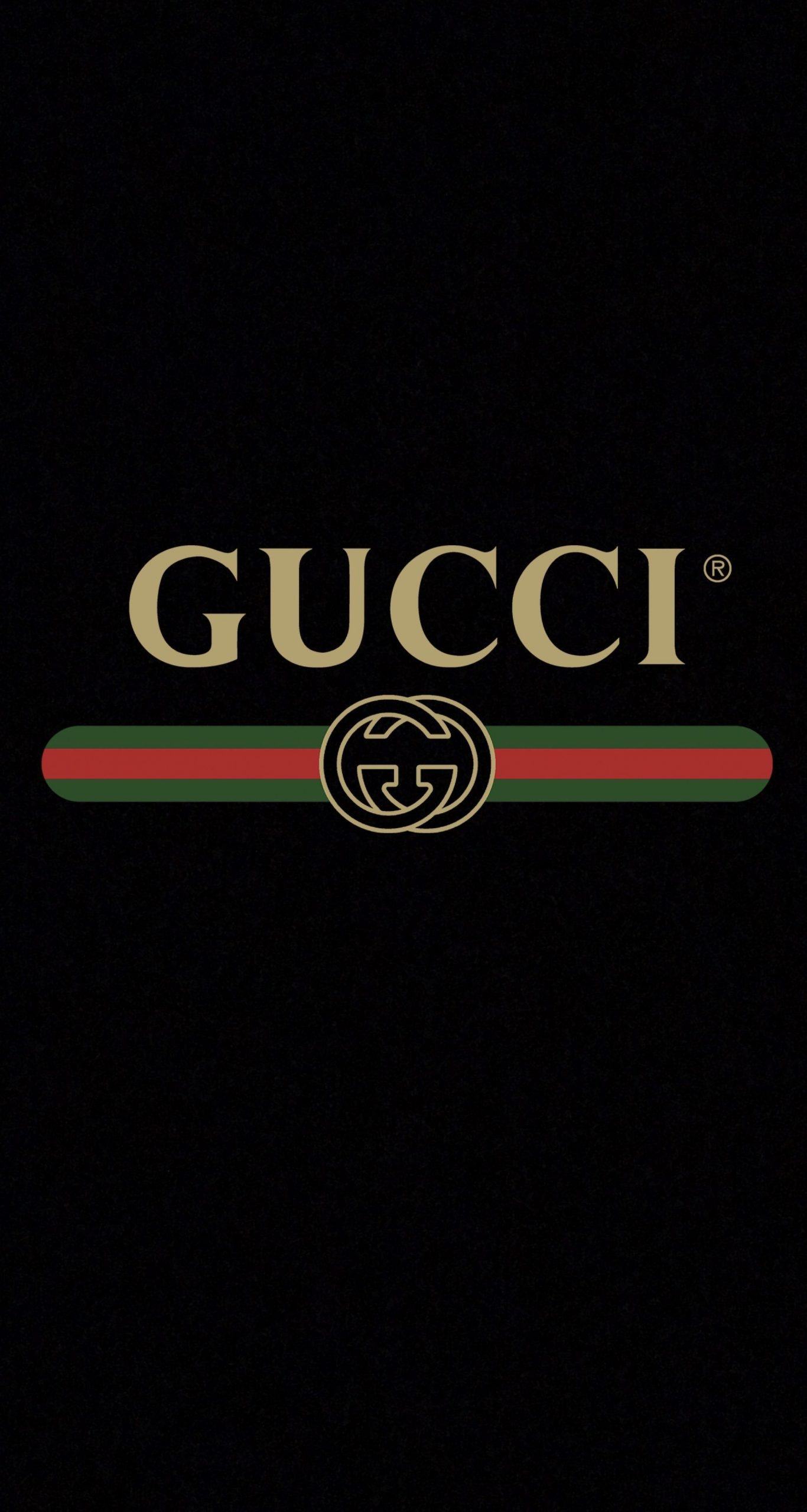 Ảnh Gucci trên nền đen