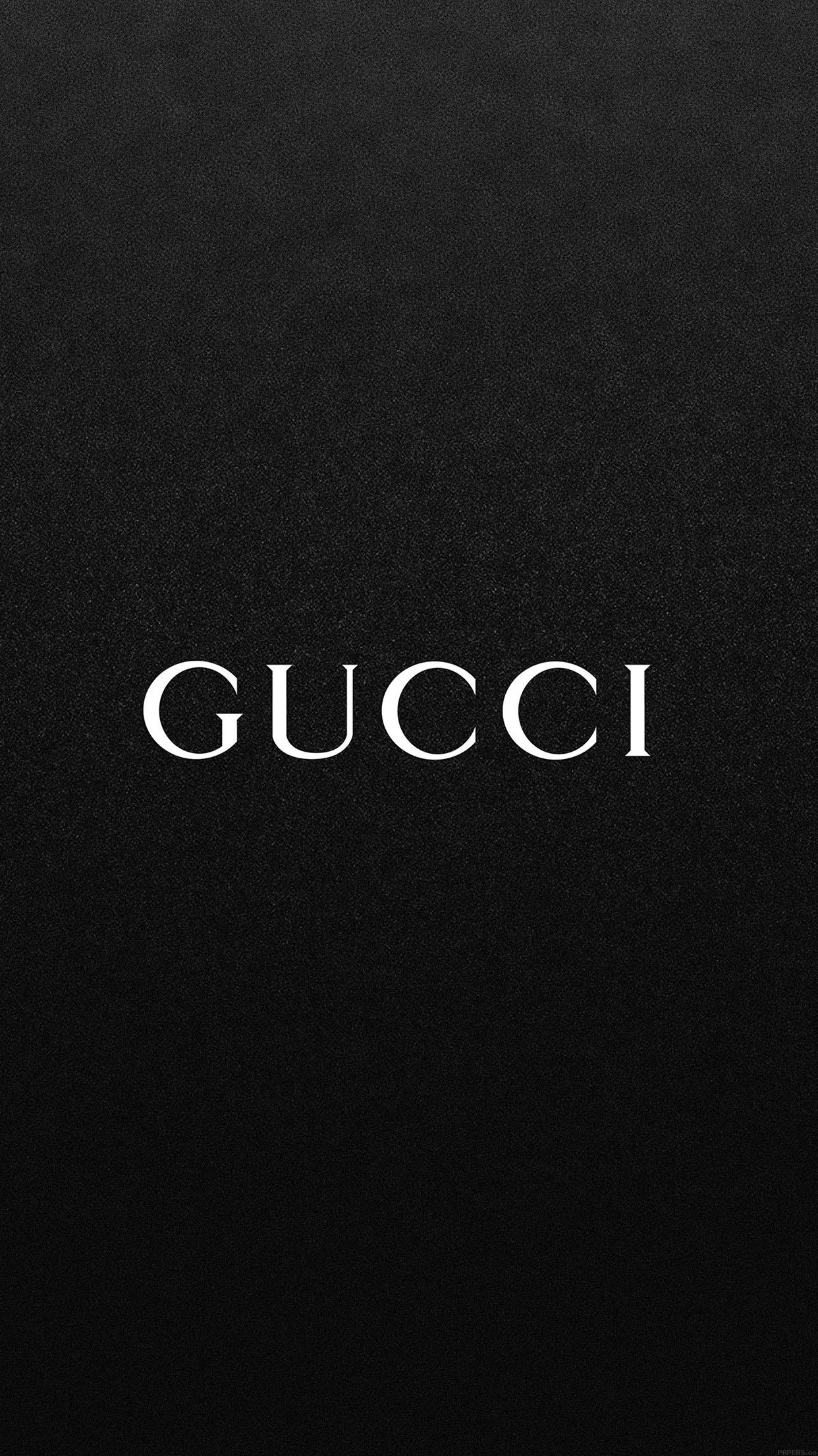 Hình nền đen Gucci đẹp