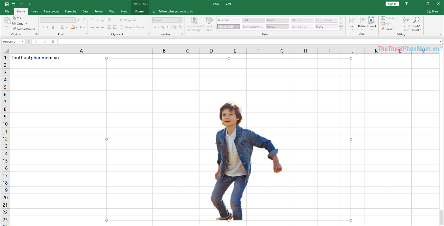 Cách xoá nền, xóa background hình ảnh bằng Excel - Trung Tâm Đào ...