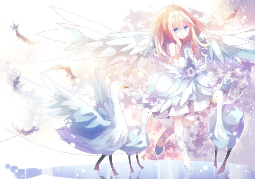 Hình nền thiên thần anime đẹp và dễ thương nhất