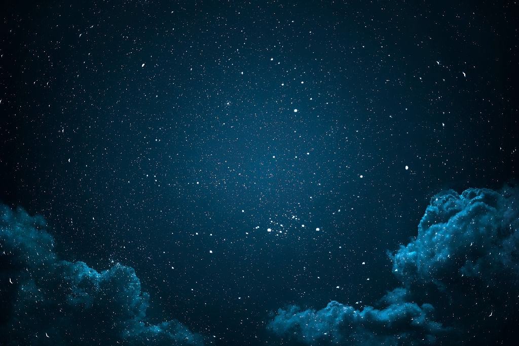 Nền bầu trời đêm vũ trụ
