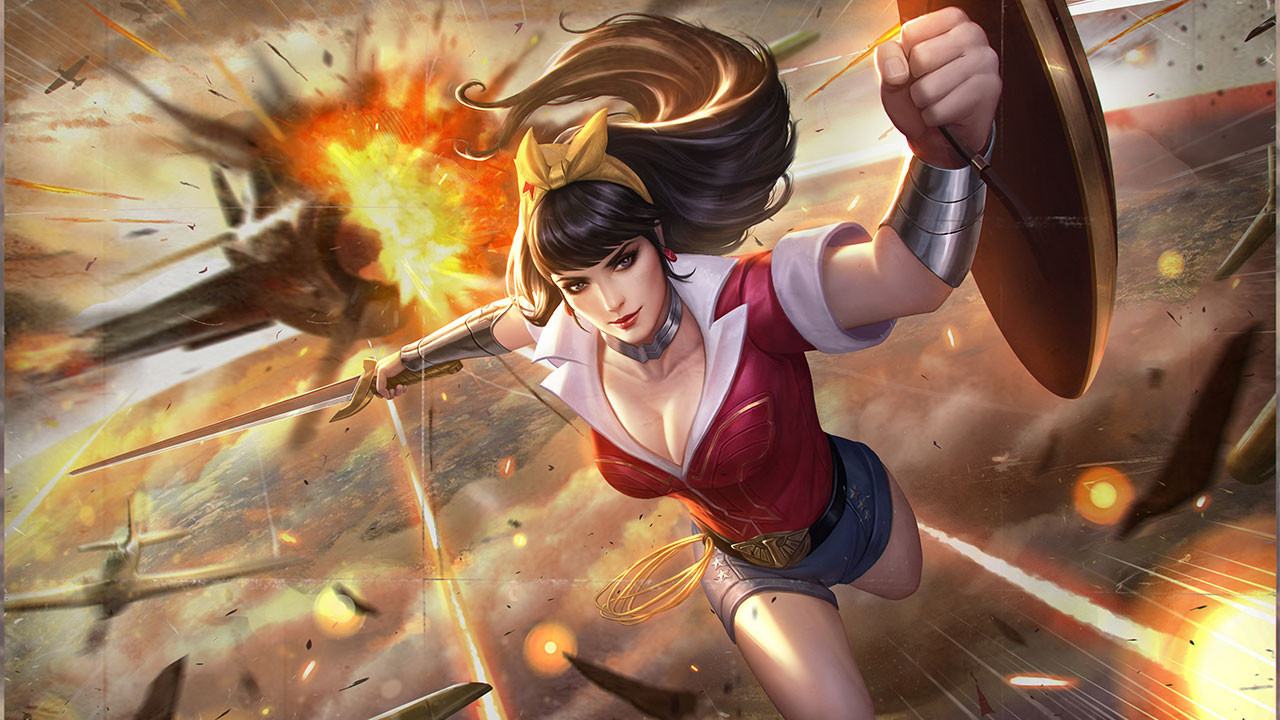 Hình nền liên minh Wonder Woman