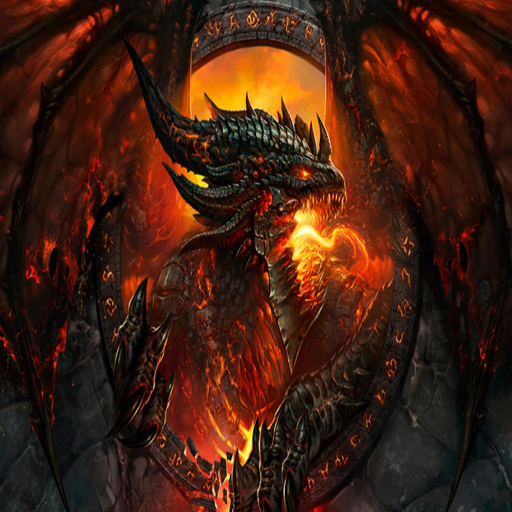 hình ảnh rồng lửa địa ngục
