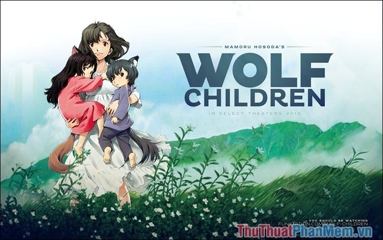 Sói Con Ame và Yuki – Wolf Children (2012)