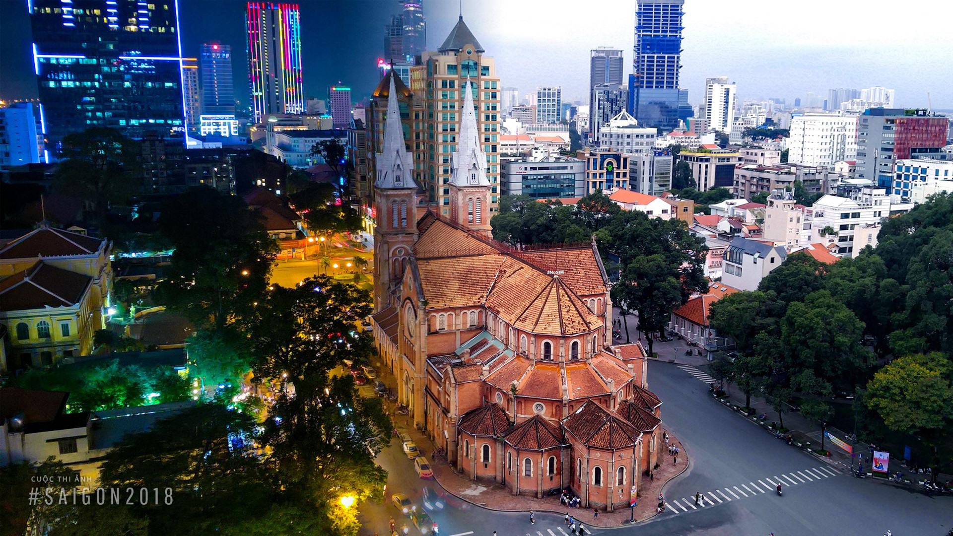 Hình ảnh Sài Gòn 2018 đẹp bền