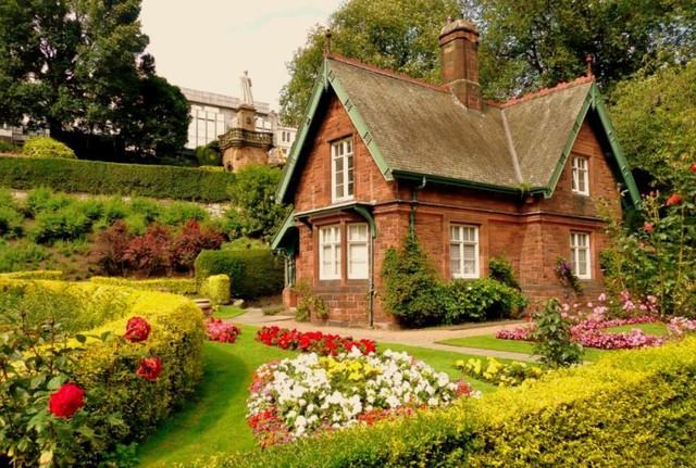 Hình ảnh ngôi nhà có sân vườn đẹp