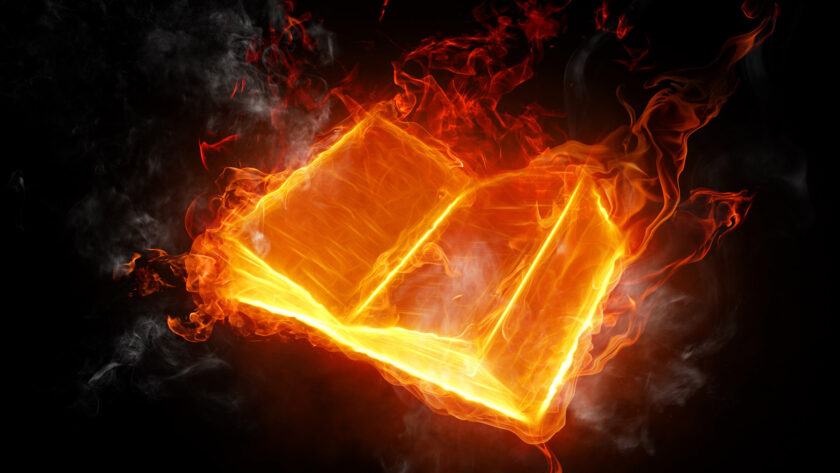 Giới thiệu về hình nền ngọn lửa cuốn sách