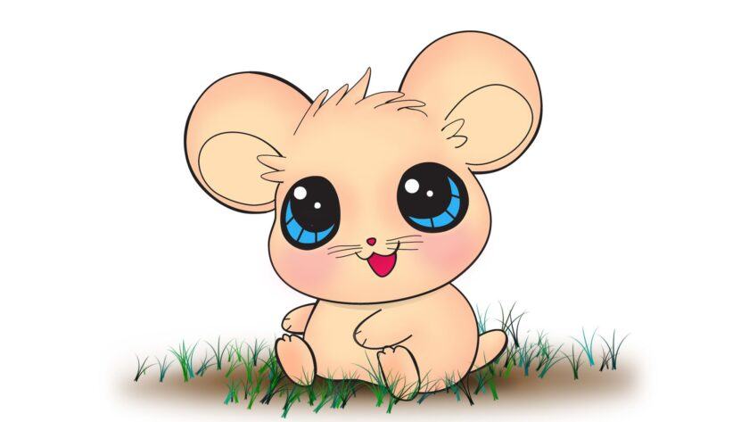 hình ảnh động vật dễ thương về những chú chuột dễ thương