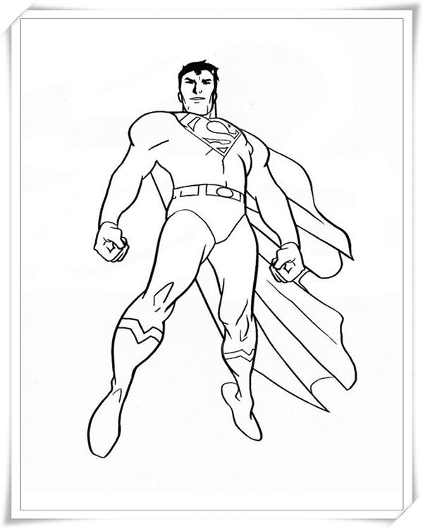 tranh tô màu siêu nhân siêu nhân