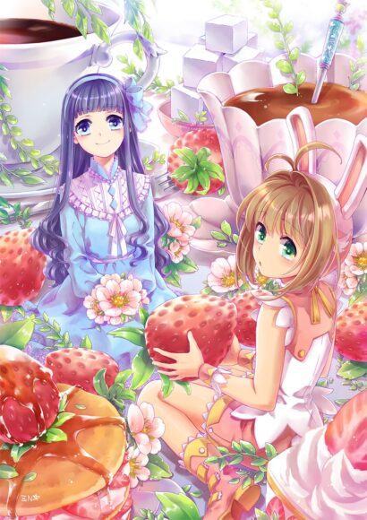 Hình ảnh đẹp của Sakura và Tomoyo