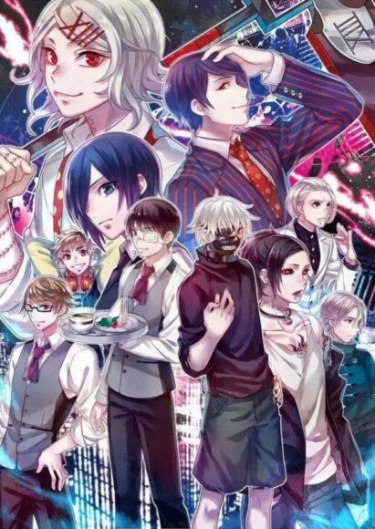 Hình ảnh đặc trưng của Tokyo Ghoul