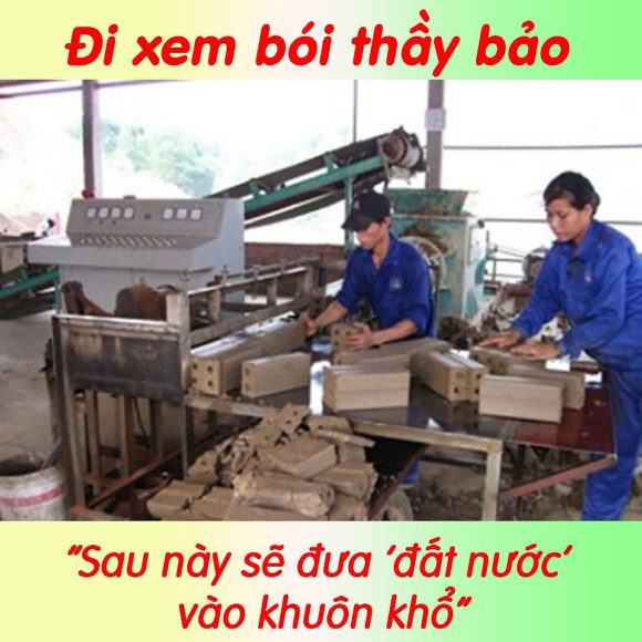 Hình ảnh hài hước về nghề làm gạch